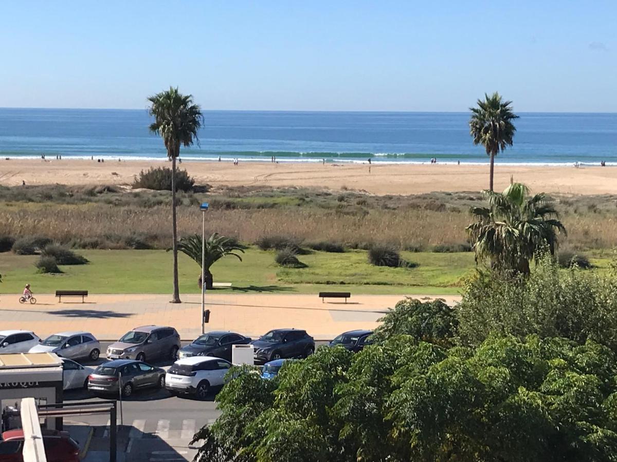 Ferienwohnung Conil Frente A La Playa Carril De La Fuente Conil De La Frontera Exterior foto