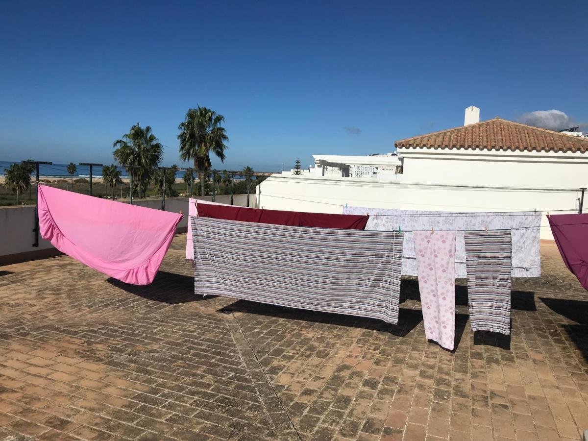 Ferienwohnung Conil Frente A La Playa Carril De La Fuente Conil De La Frontera Exterior foto